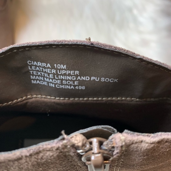 Steve Madden Ciarra Suede Fringe Bootie - Picture 8 of 9